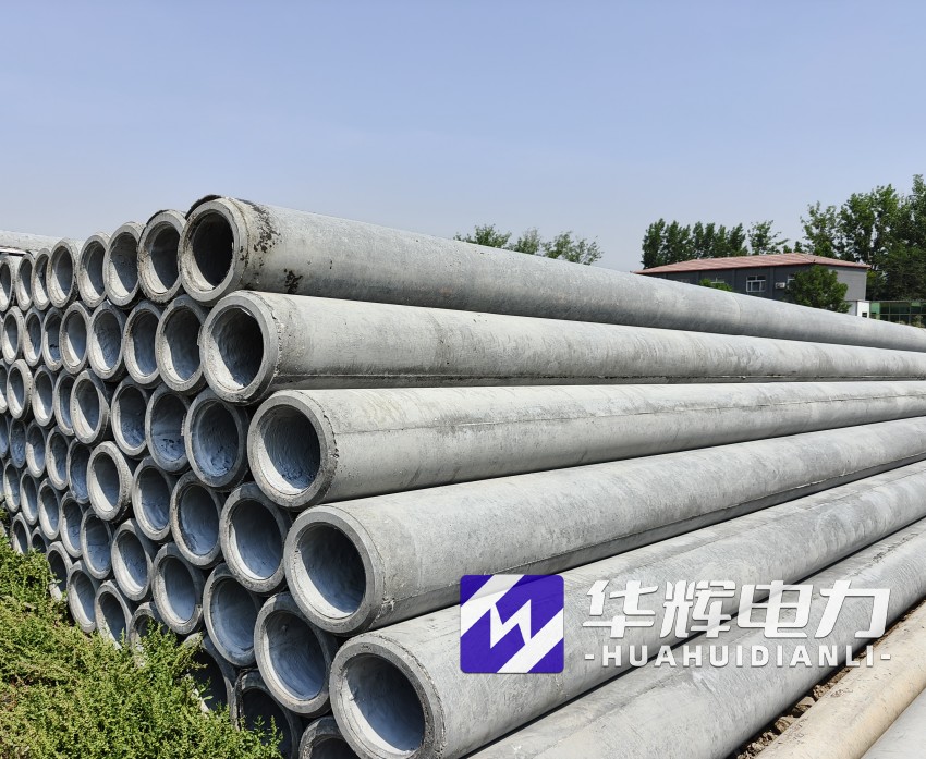 可克达拉12米水泥电线杆